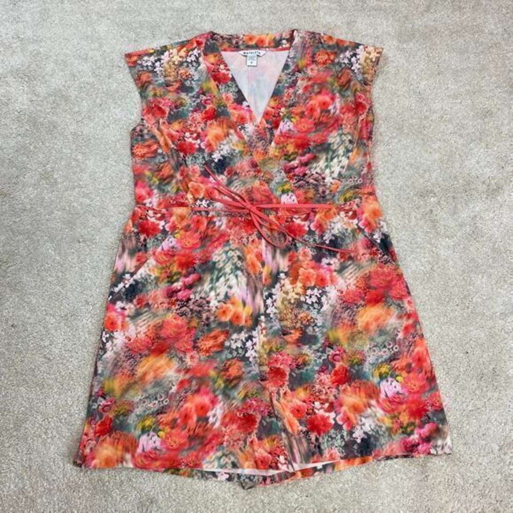 NWOT Athleta Marlow Romper Renewed Bloom Pink Size M